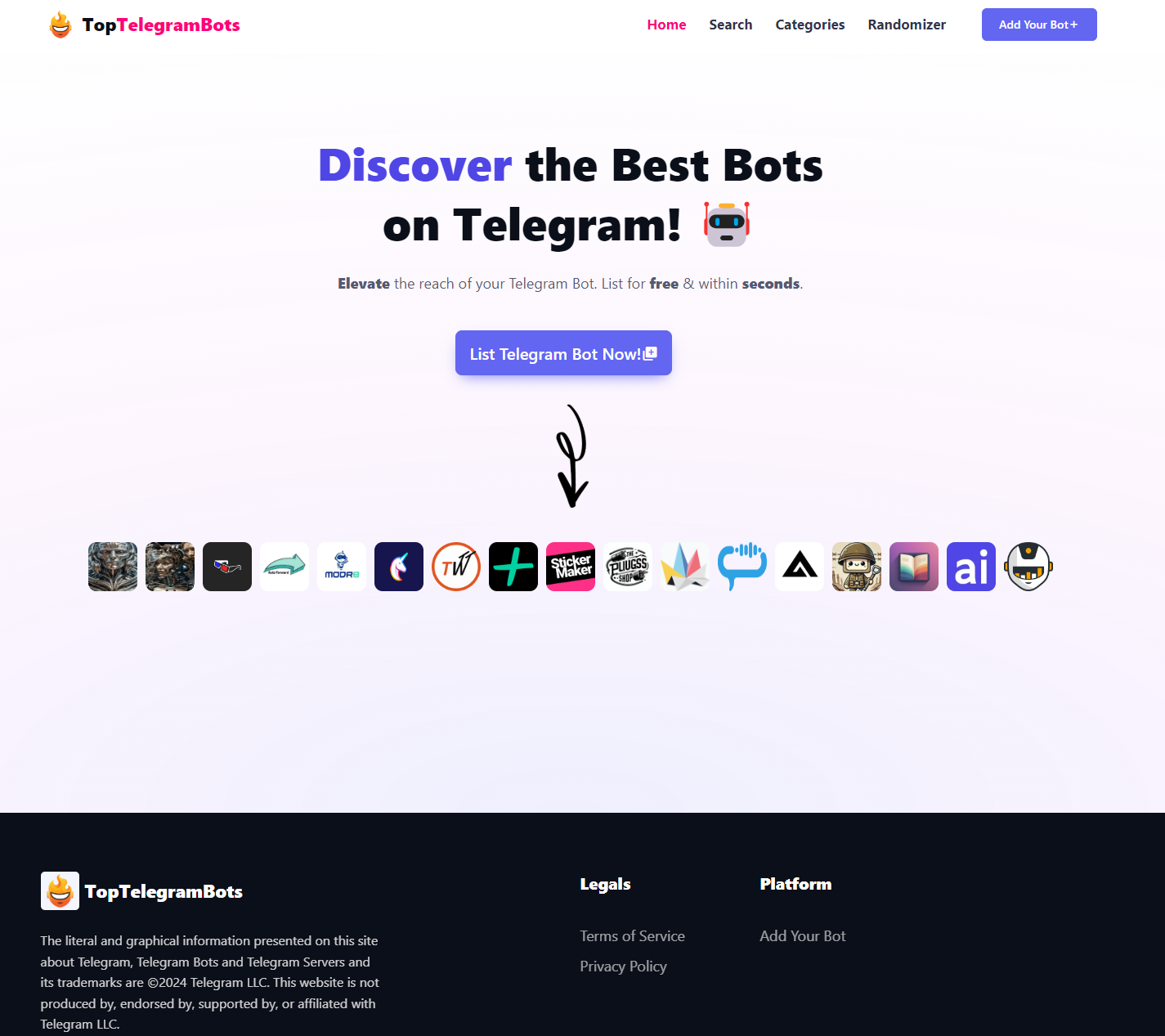 Top Telegram Bots Dizini medya 1