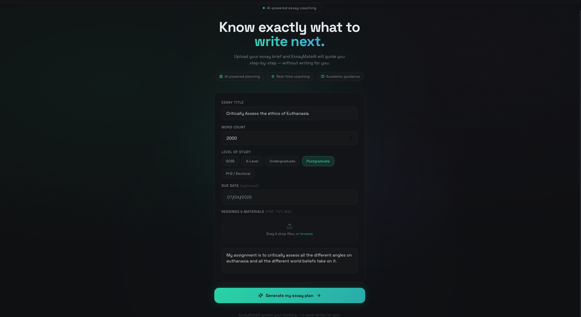 EssayMateAI gallery image