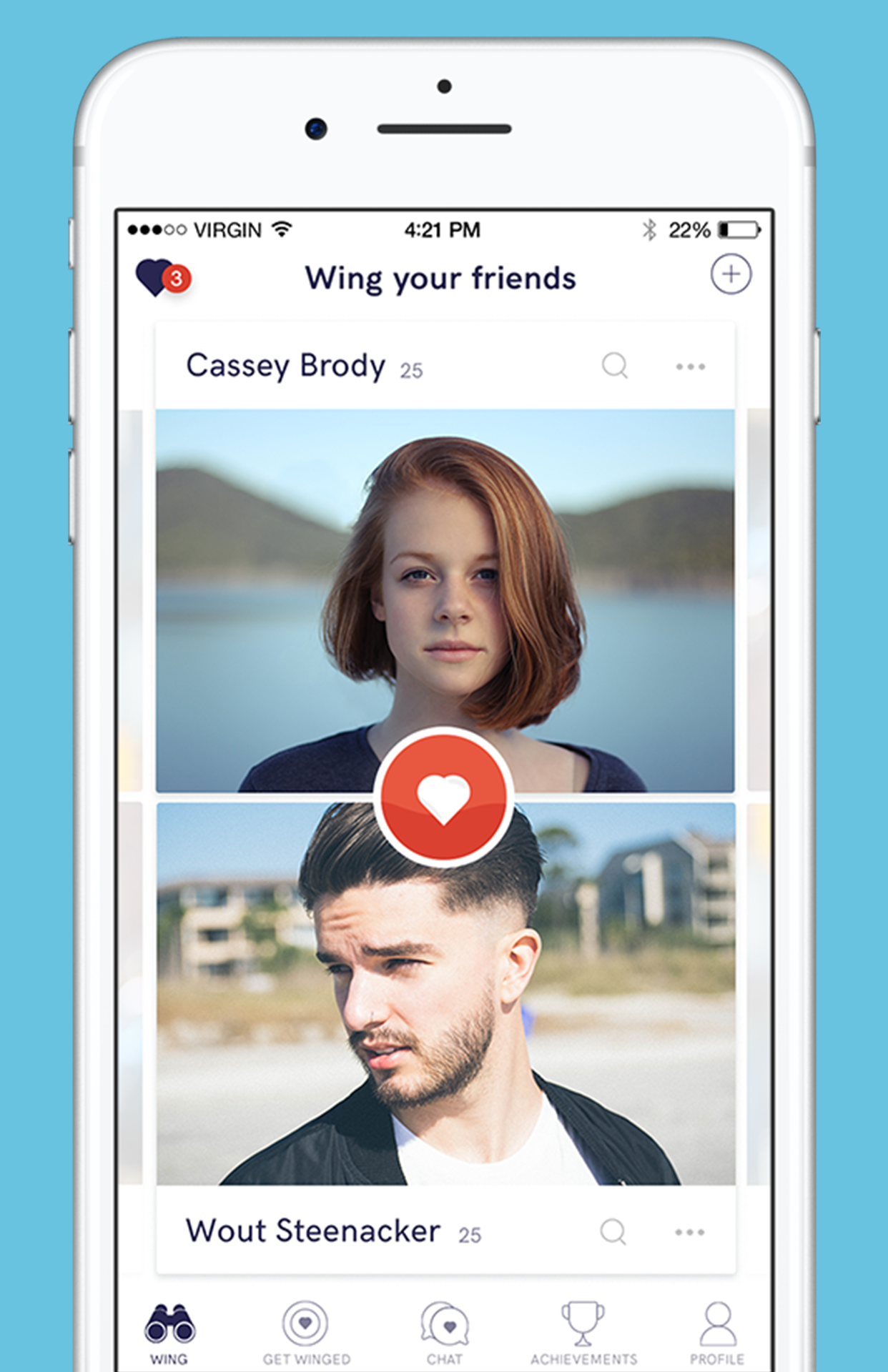 Wing: Be nice, Break the ice gallery image