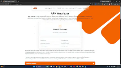 DDriveMode APK Analyzer gallery image