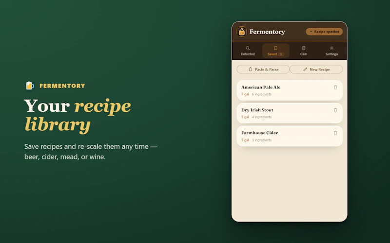 Fermentory screenshot 1
