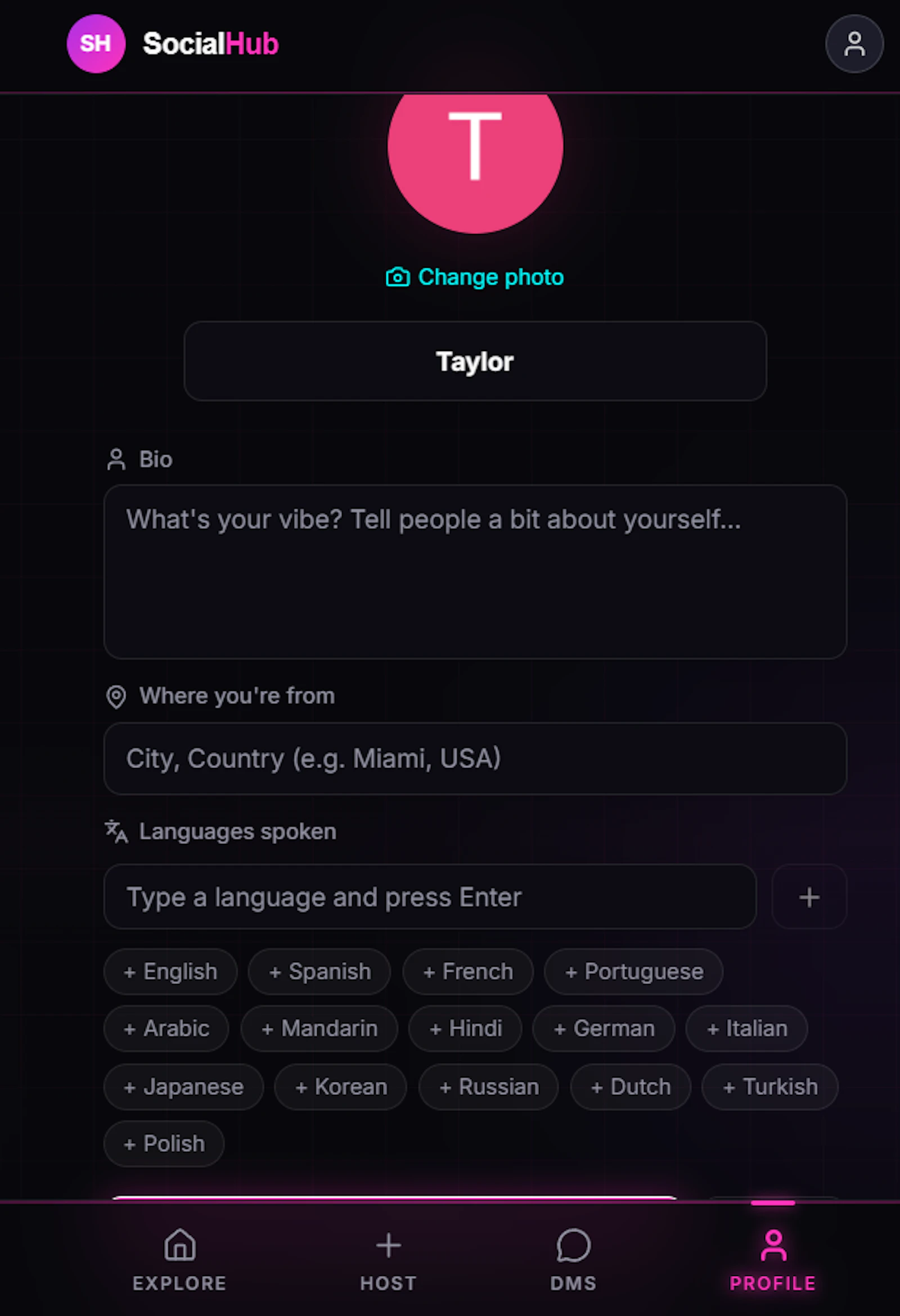 Social Hub screenshot 3