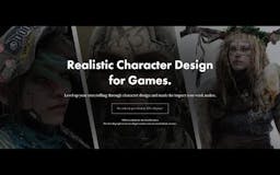 Realistic Character Design for Games. media 1