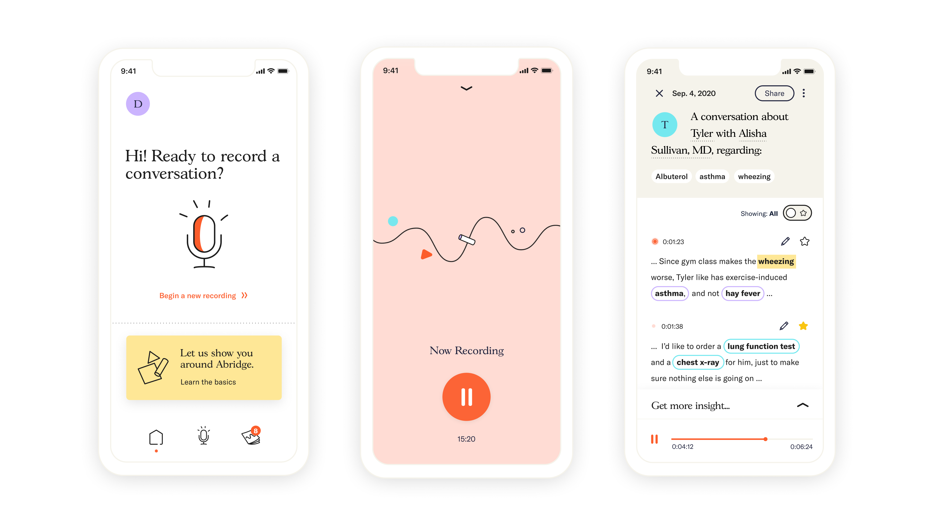 Abridge Record your medical conversations and understand them better Product Hunt