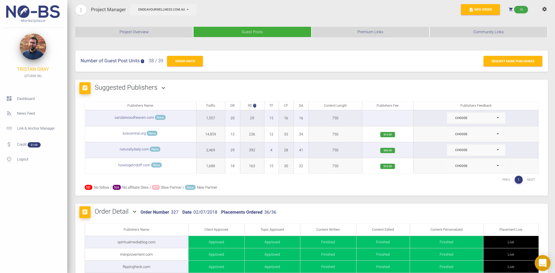 NO BS Marketplace gallery image