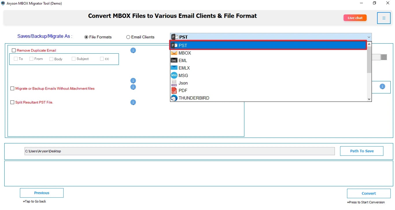Aryson Pocomail to Outlook Converter media 4