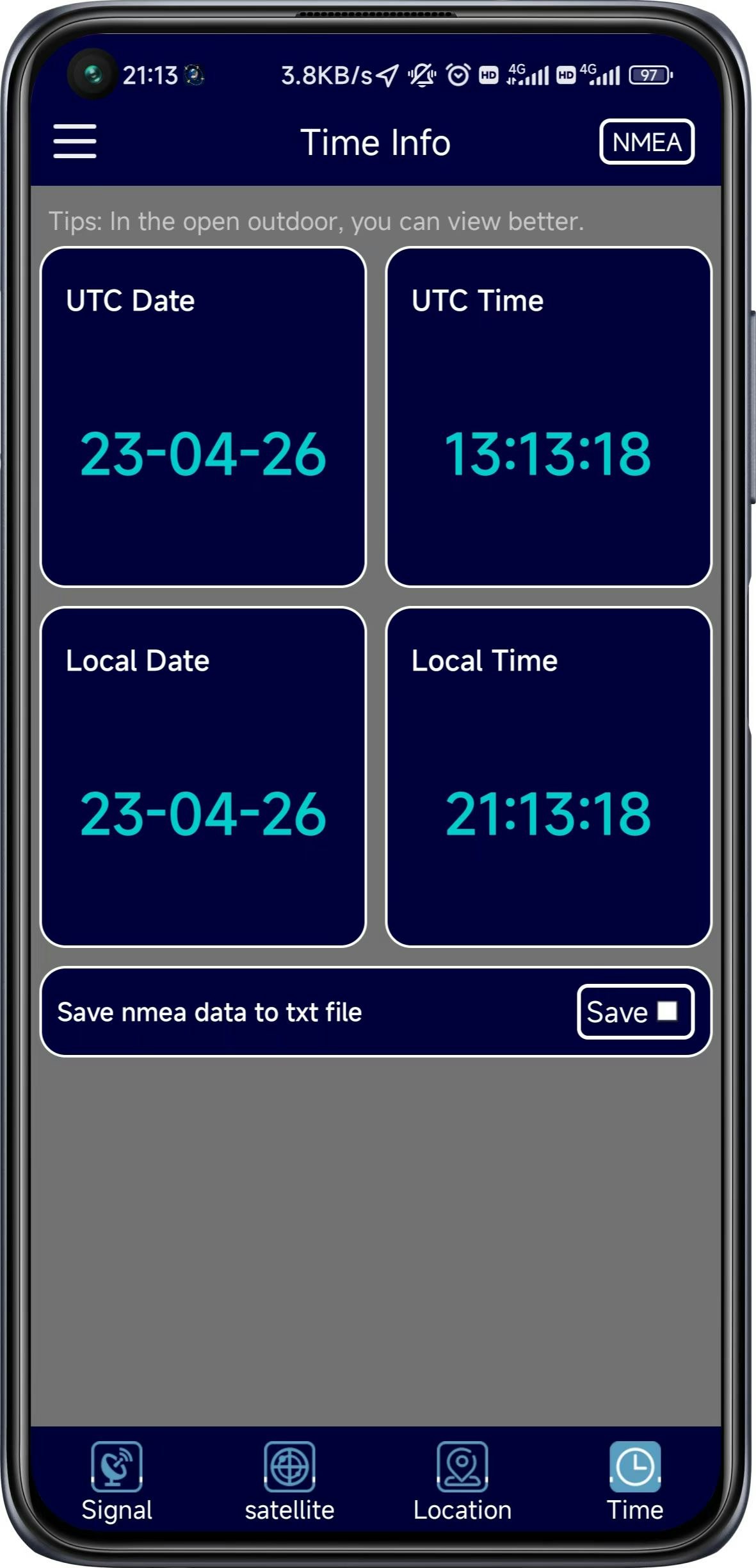 Strumento di test GPS (Visualizzatore GNSS) - Buona app per la visualizzazione delle informazioni satellitari! media 4