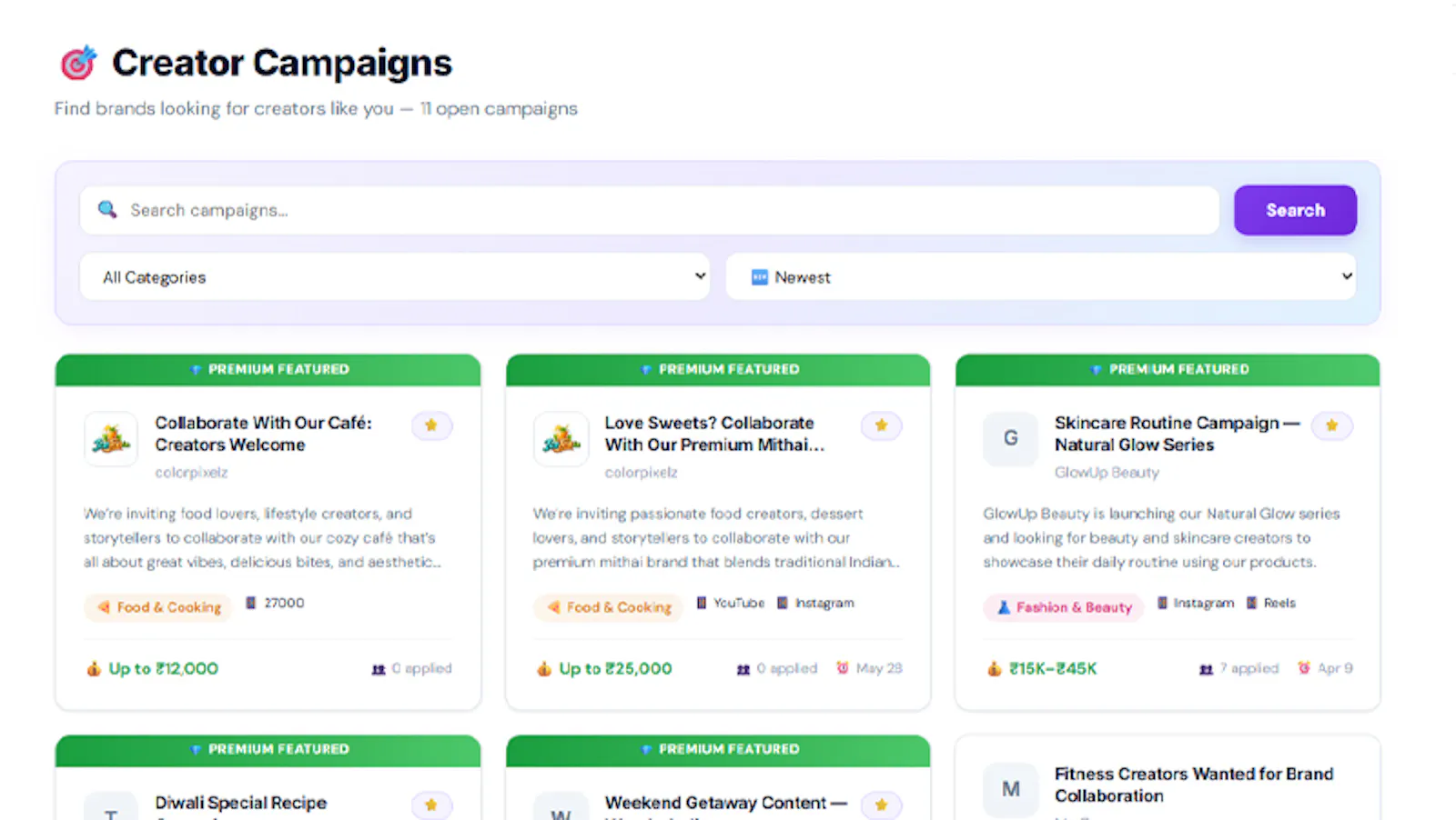 Kollab.in screenshot 2