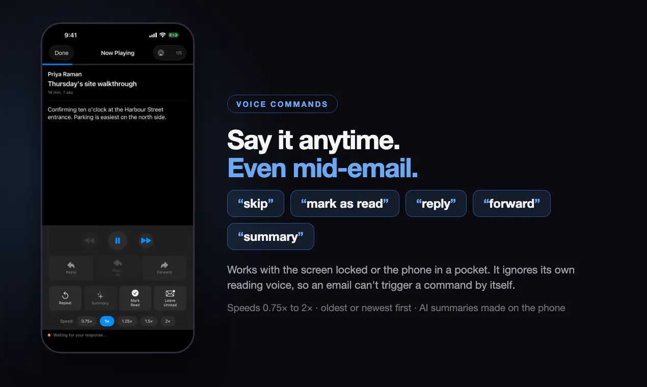 DriveMail Voice gallery image