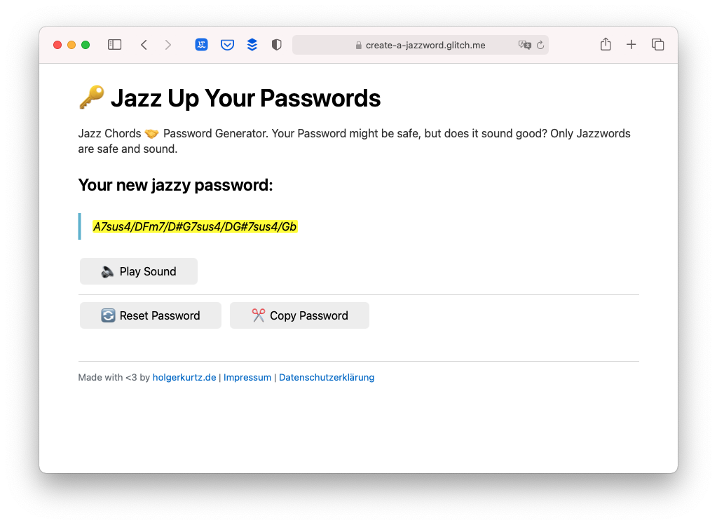 Jazz Up Your Passwords gallery image