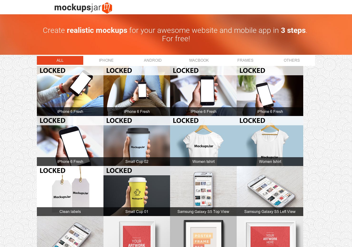 Download MockupsJar - Create realistic mockups for your website & mobile apps | Product Hunt