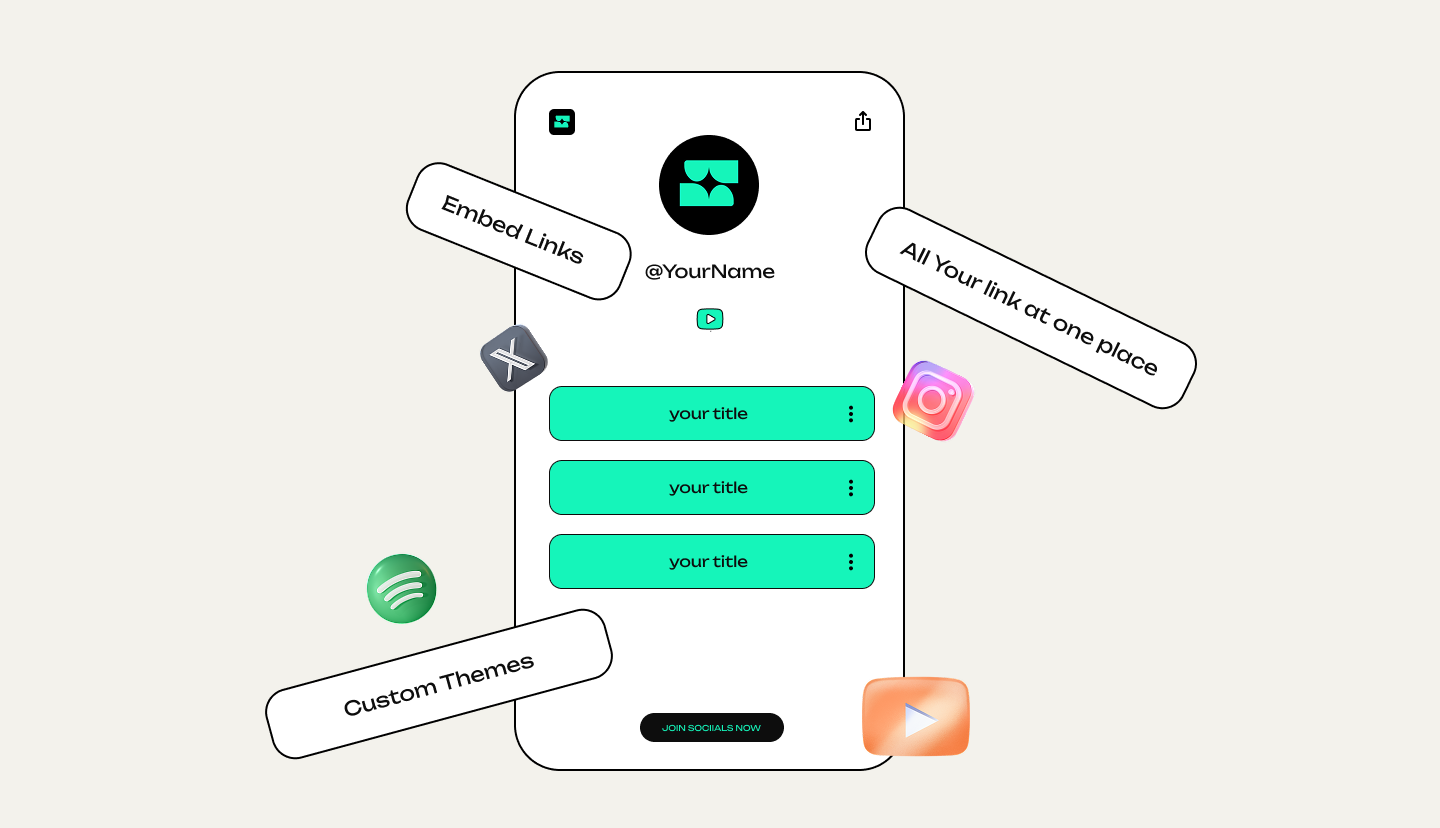 Sociials - Modern Link-in-Bio Tool gallery image