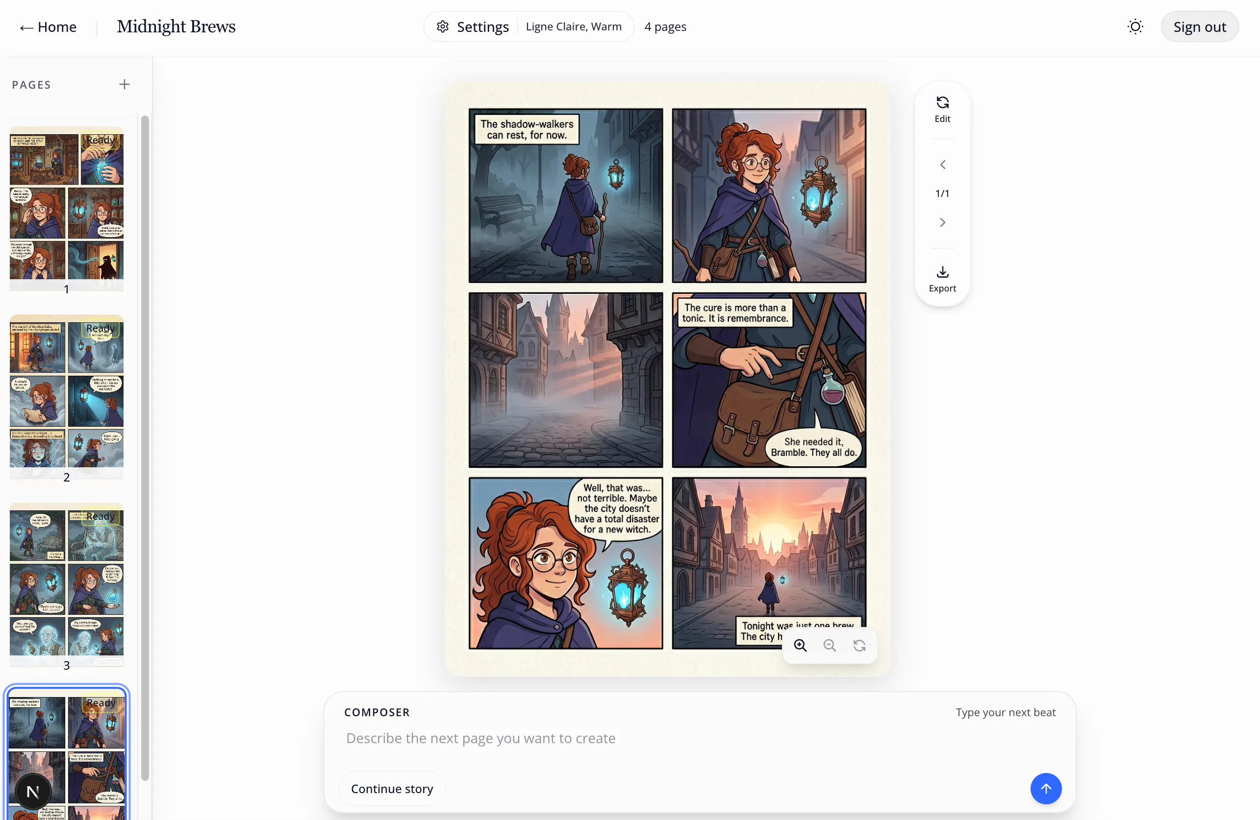 Create Comic screenshot 1