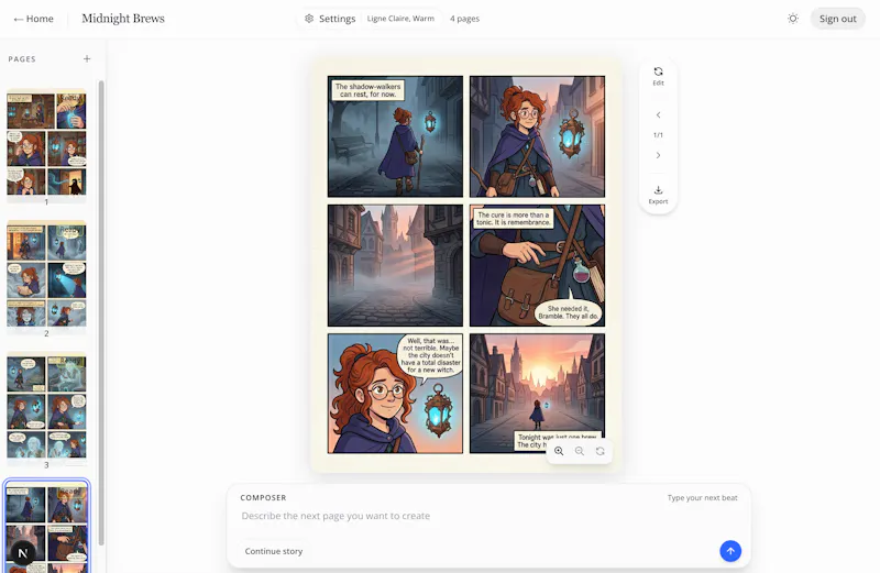 Create Comic screenshot 1