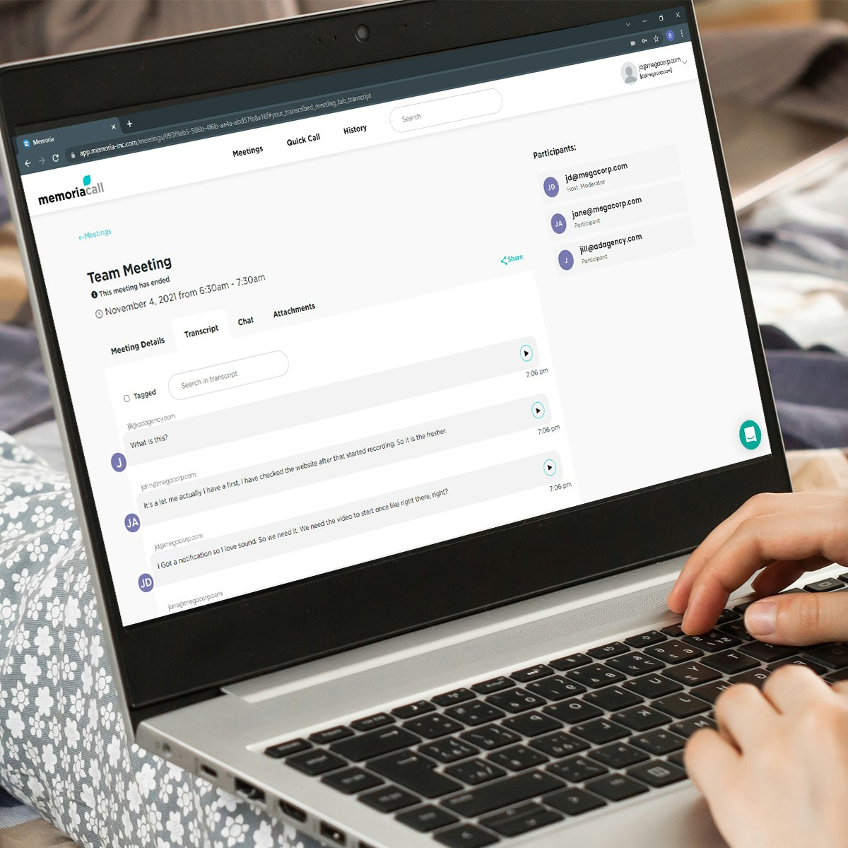 MemoriaCall gallery image