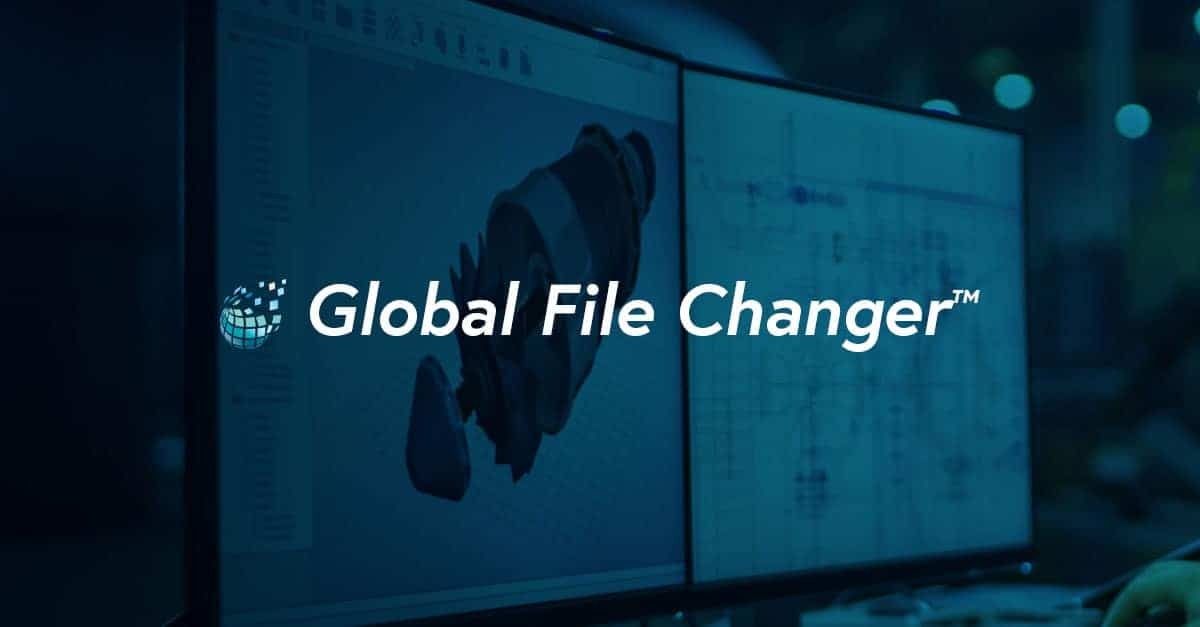 Mídia 2 de Trocador de arquivo global - Faça alterações ilimitadas em vários arquivos de design rapidamente!