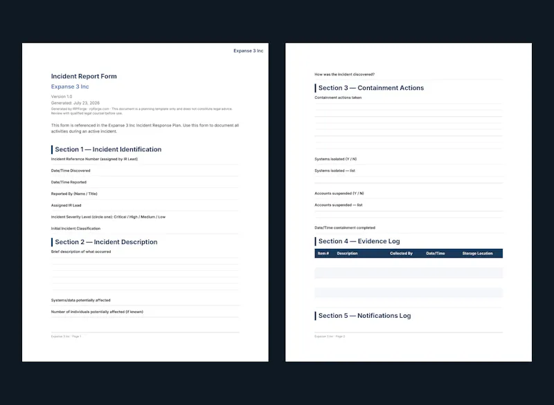IRPForge screenshot 3
