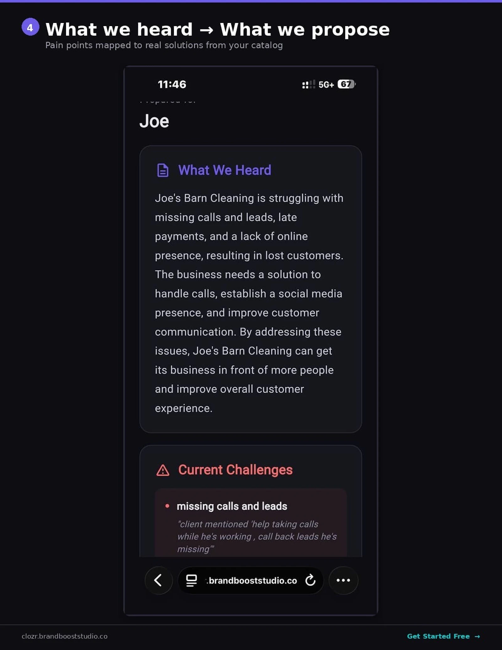 The Clozr screenshot 1