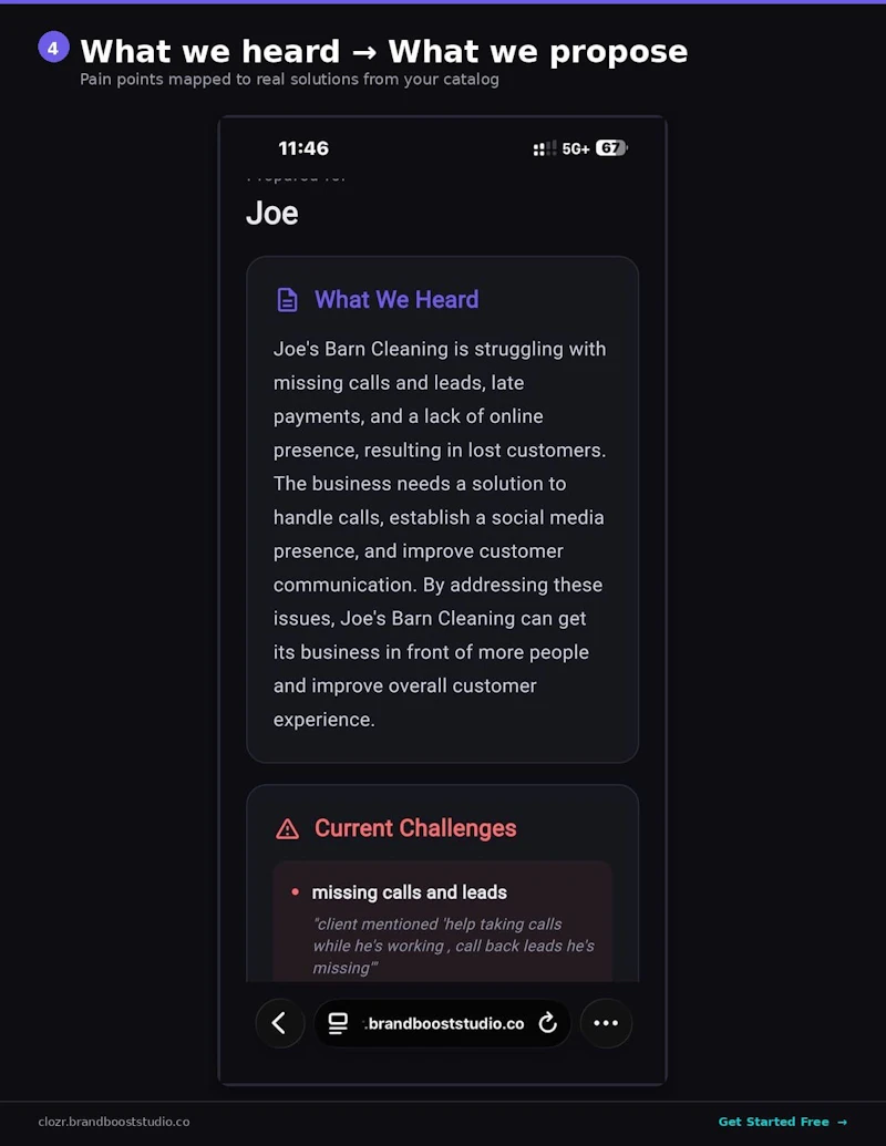 The Clozr screenshot 1