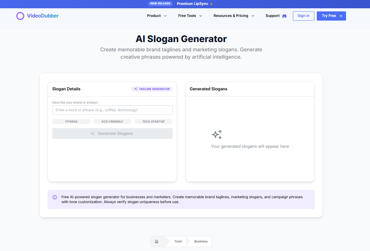 Slogan Generator gallery image