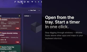 Billable for macOS gallery image