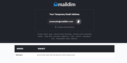 Maildim gallery image