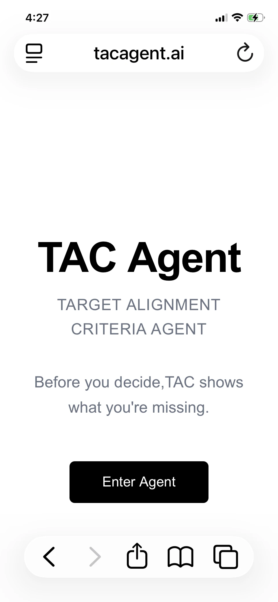 TAC Agent logo