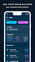 Beam Privacy iOS Wallet gallery image