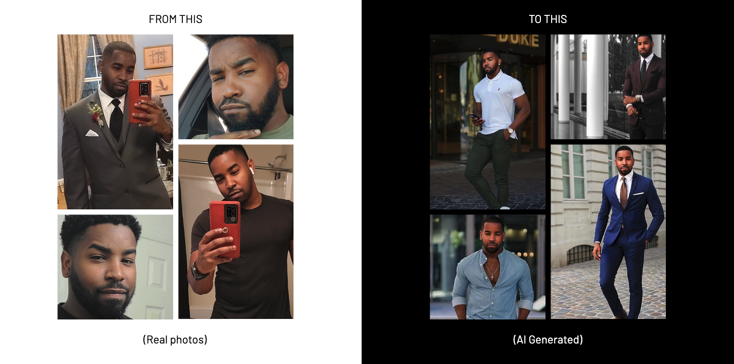 selfie-designer.com - 우리는 AI를 사용하여 당신의 매력적인 데이트 사진을 생성합니다 미디어 2