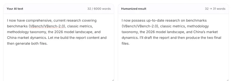 HumanizeText screenshot 2