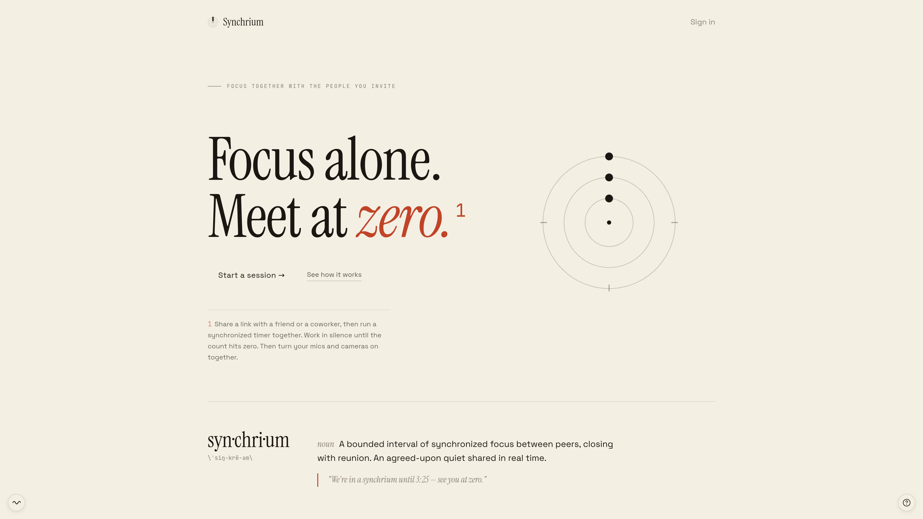Synchrium gallery image