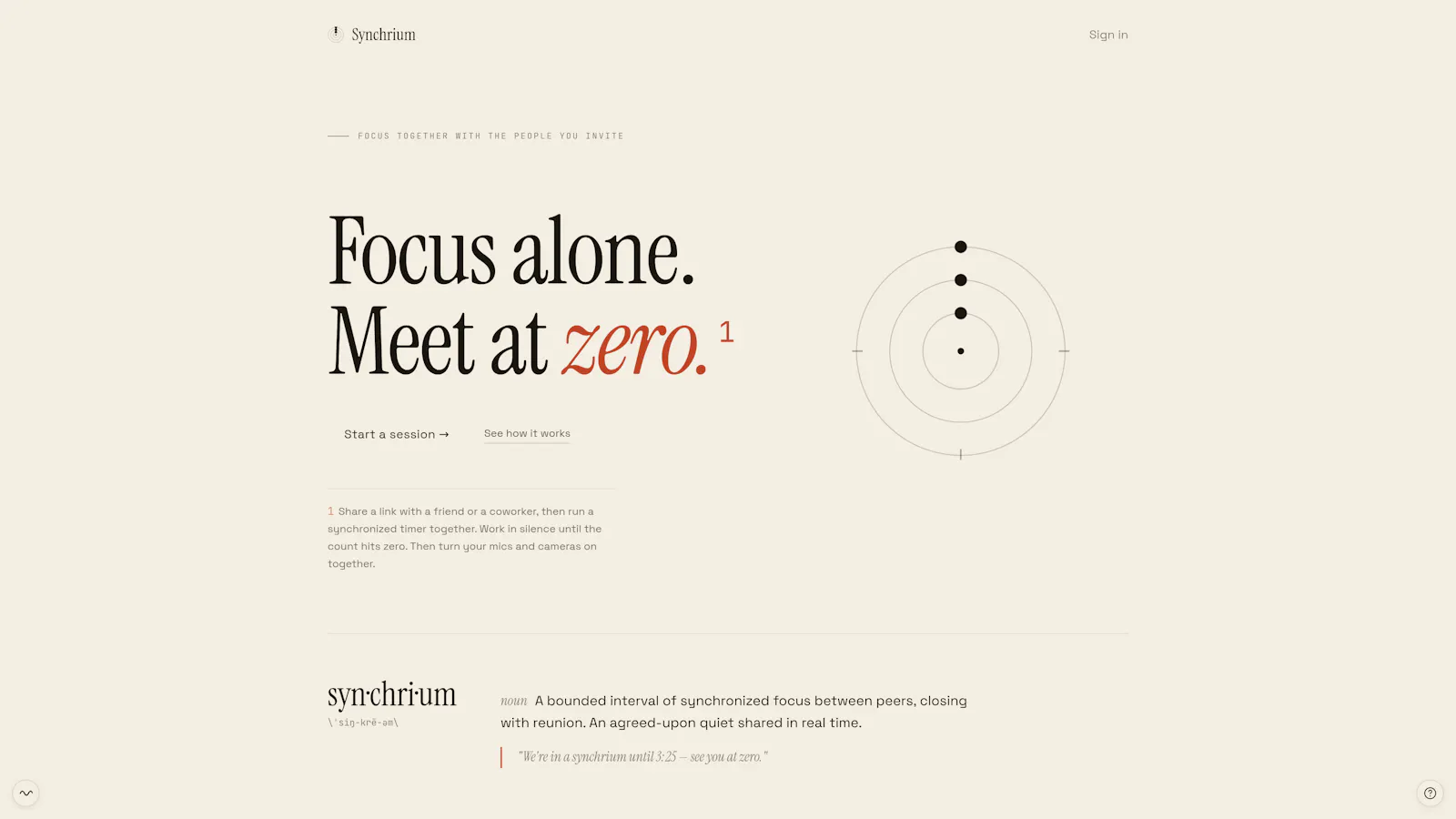 Synchrium screenshot 2