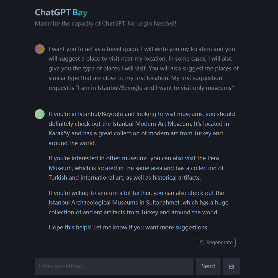 ChatGPT Bay gallery image