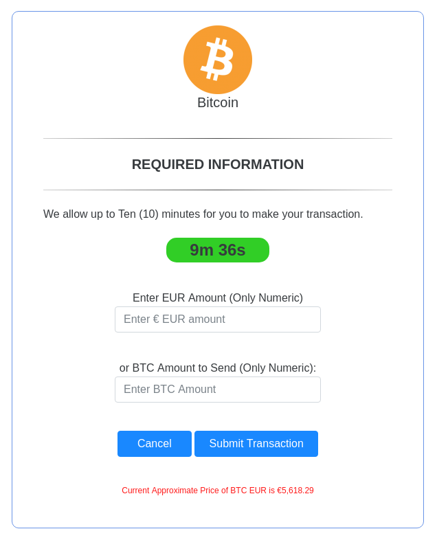 Bitcoin Cashier - EezyBTC gallery image