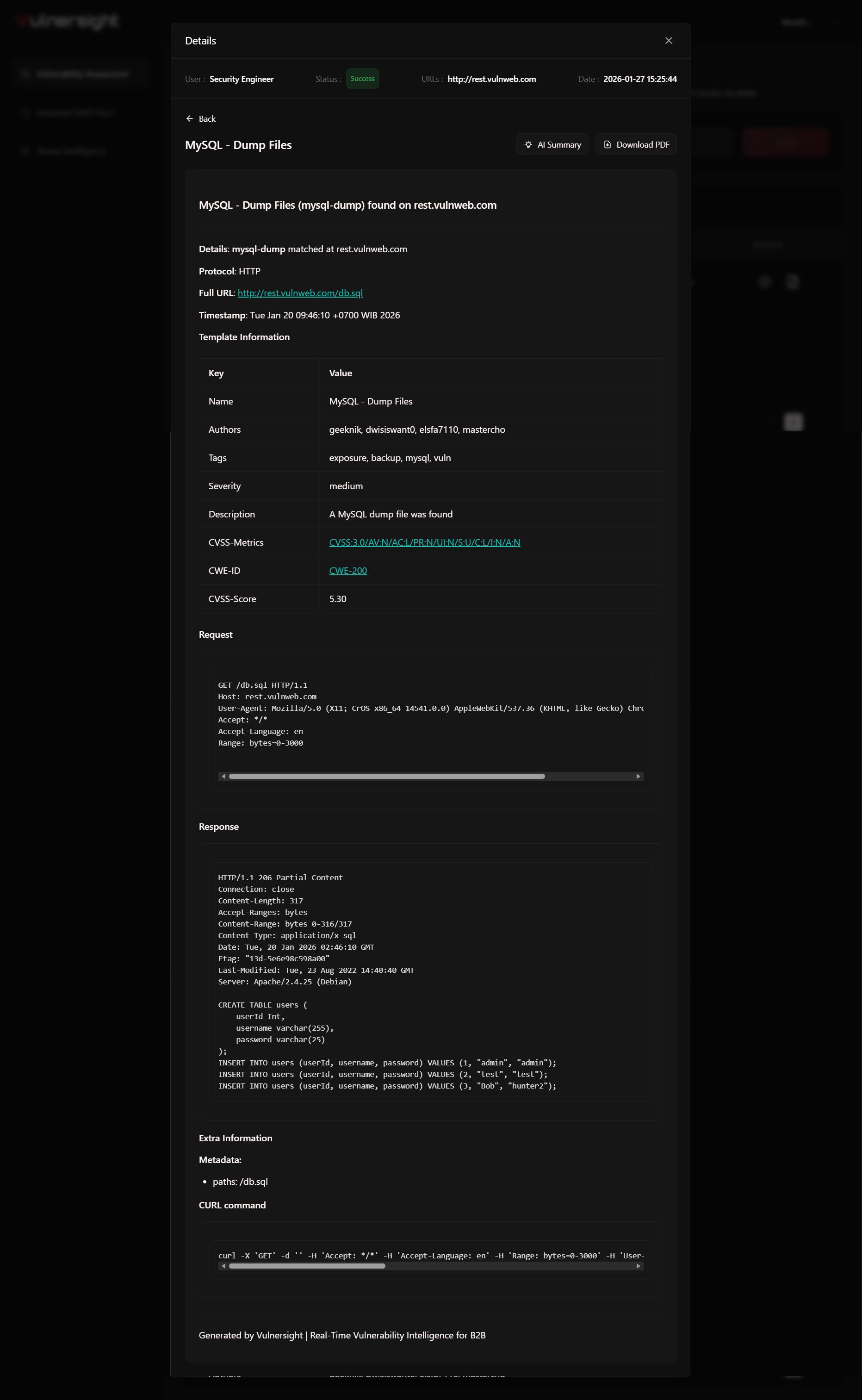 Vulnersight gallery image