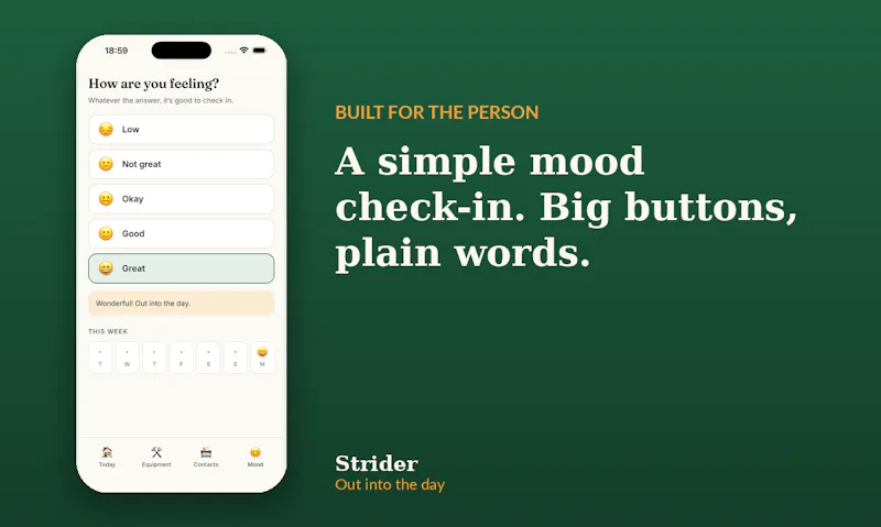 Strider screenshot 2