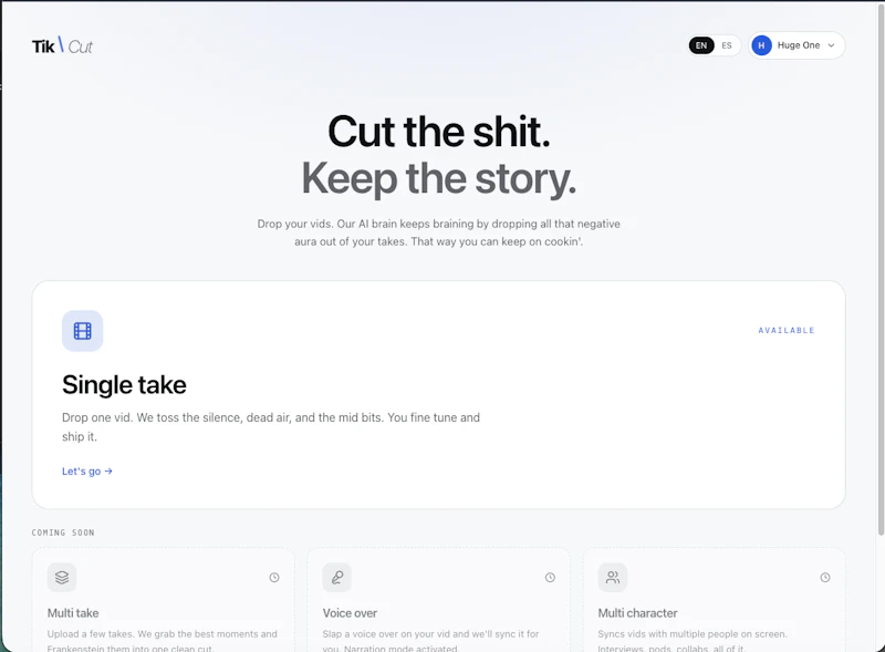 TikCut screenshot 2