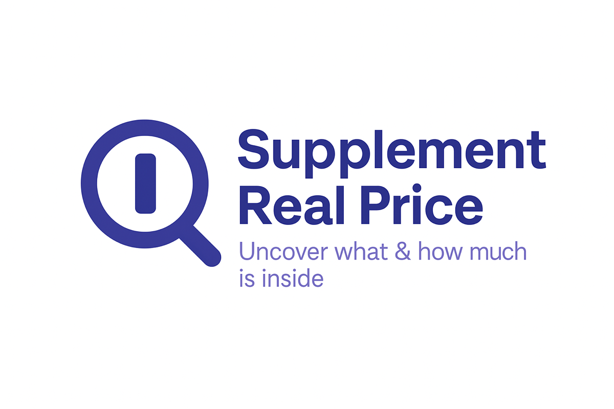 Supplement Real Price logo