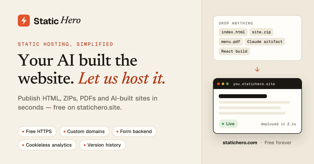 StaticHero gallery image