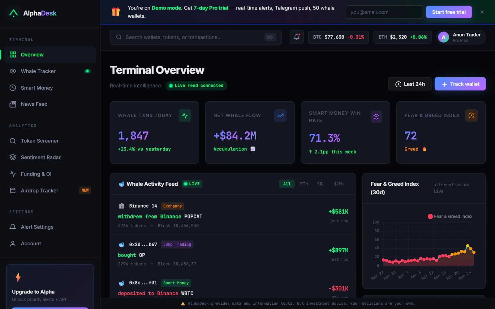 AlphaDesk screenshot 2