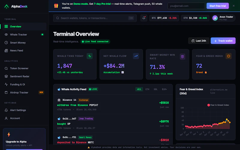 AlphaDesk screenshot 2