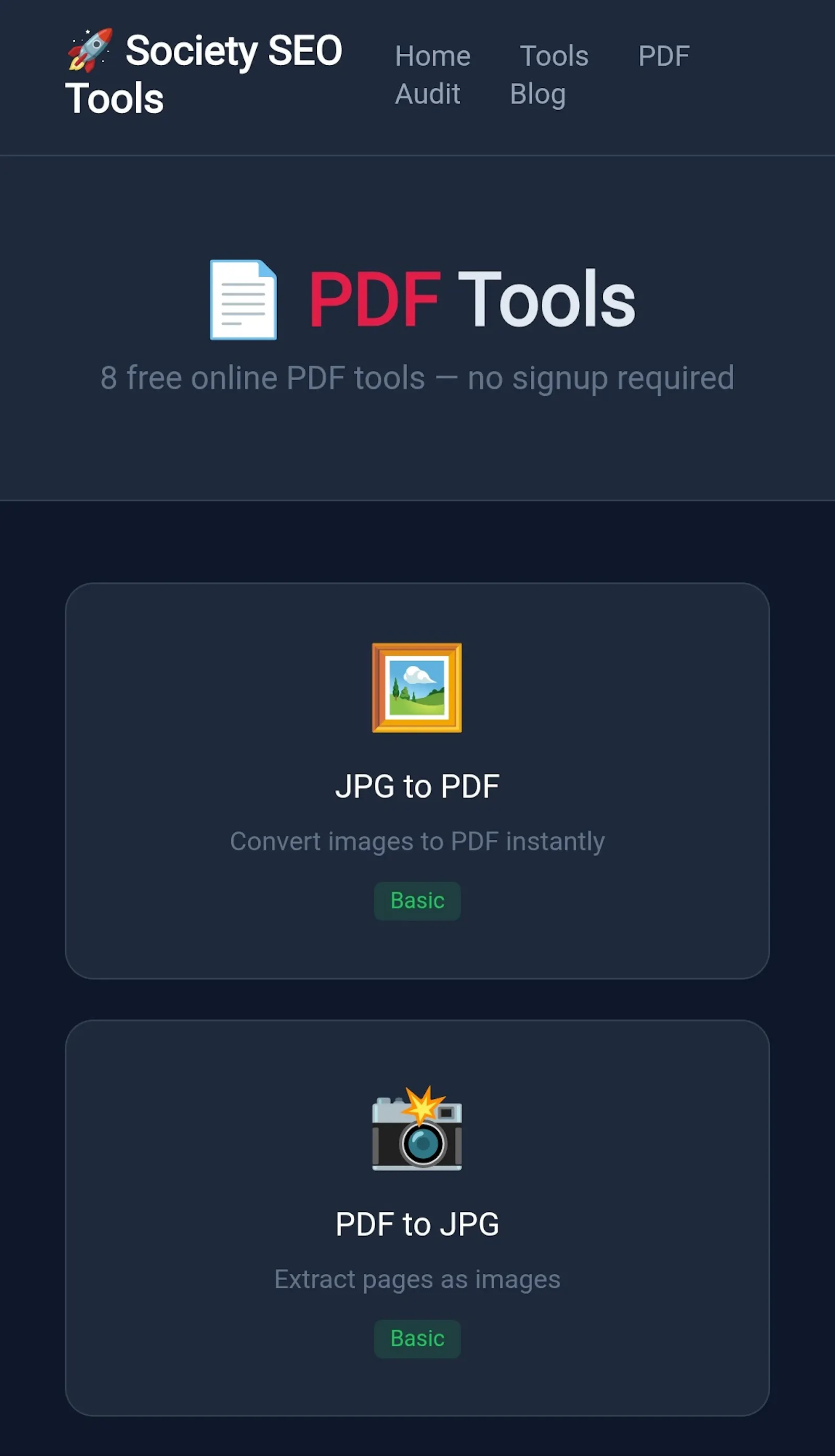 Society SEO Tools screenshot 3
