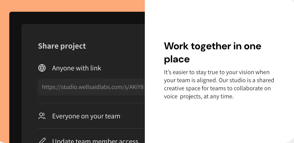 WellSaid Labs gallery image