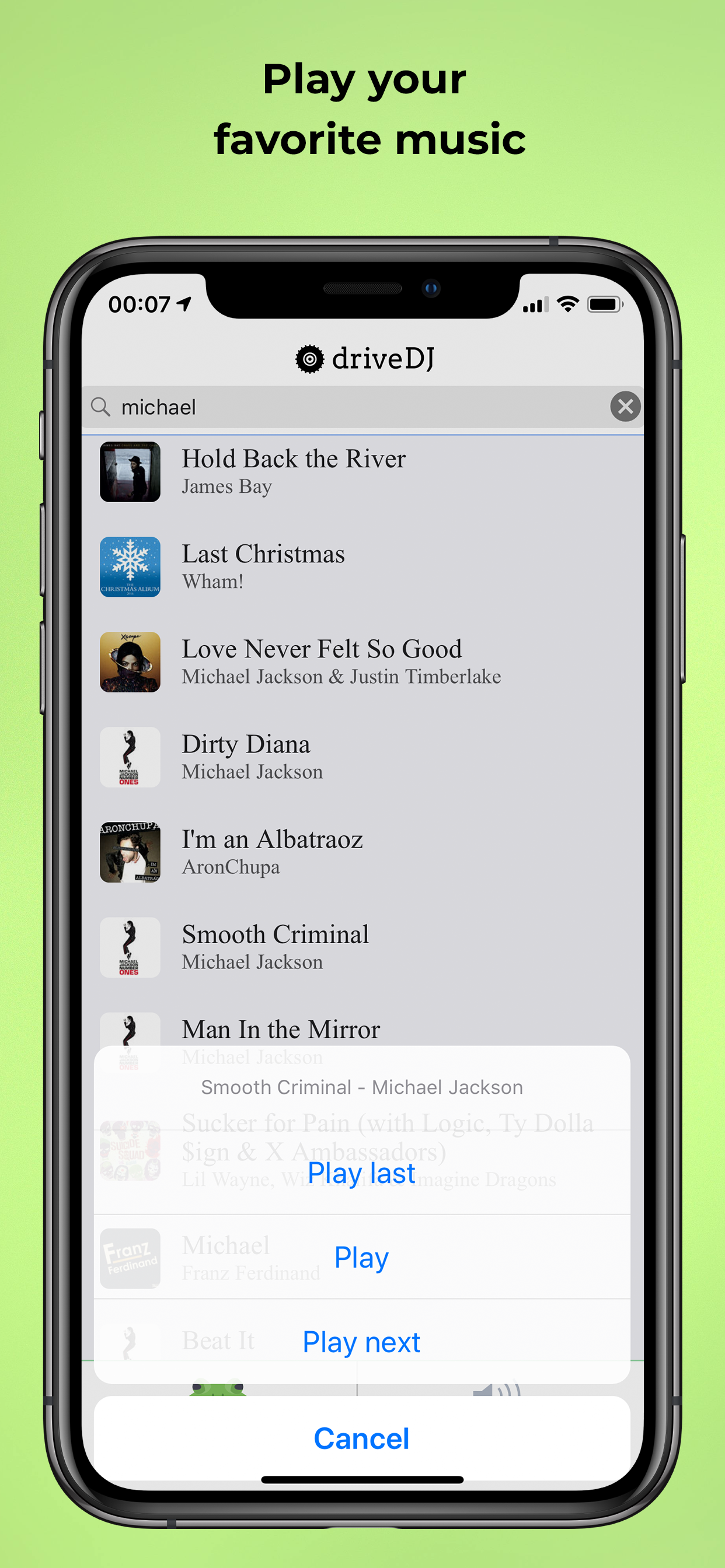 driveDJ app gallery image