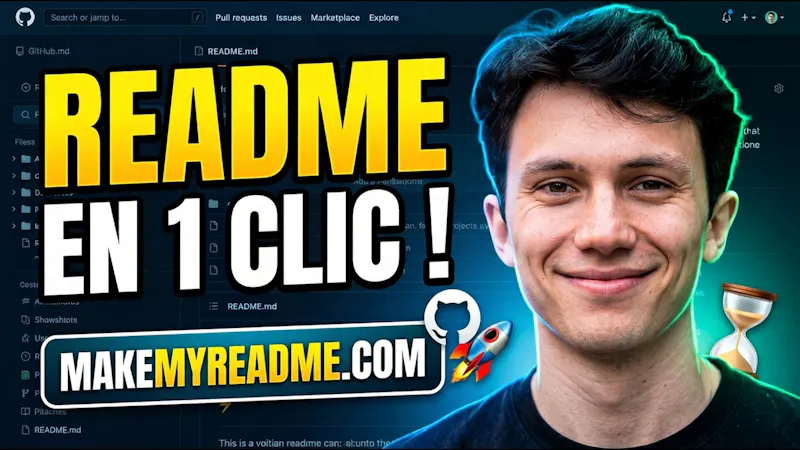 MakeMyReadme screenshot 1 (video preview)