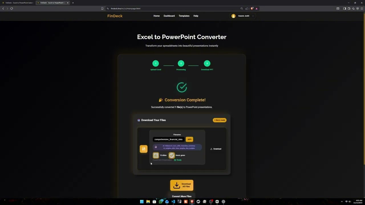 FinDeck gallery image