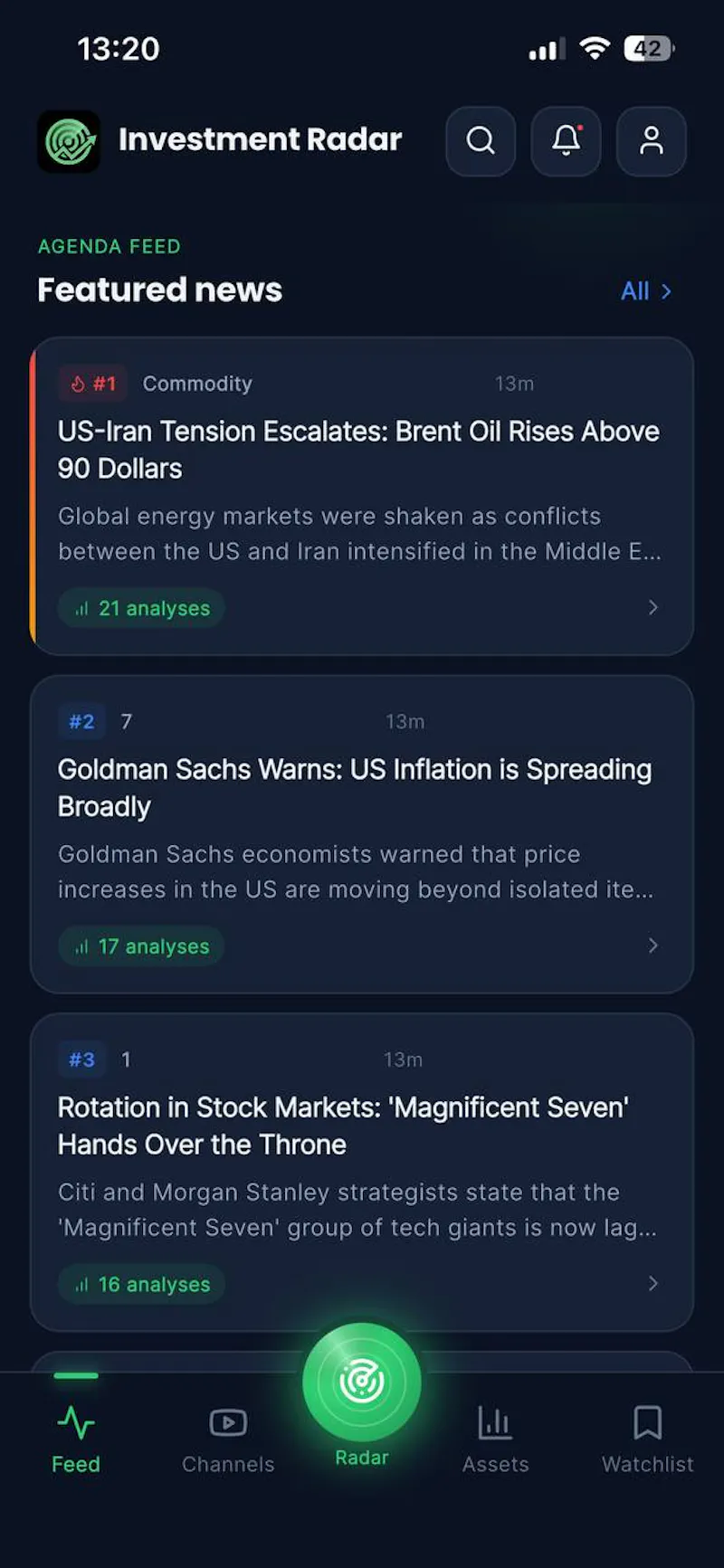 Investment Radar screenshot 7