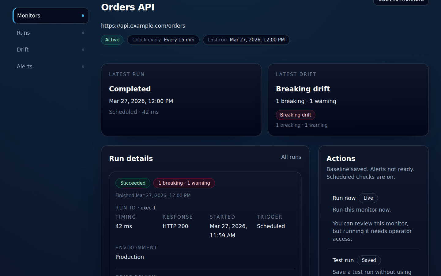 DriftMonitor gallery image