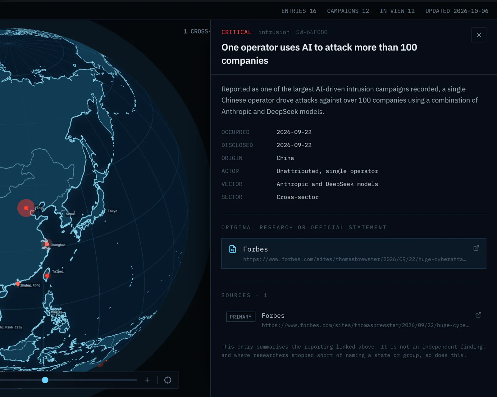 Swarm Tracker screenshot 2