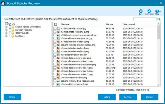 Media Iboysoft BitLocker Phục hồi - Khôi phục các tệp đã xóa/bị mất từ các ổ đĩa được mã hóa BitLocker 3
